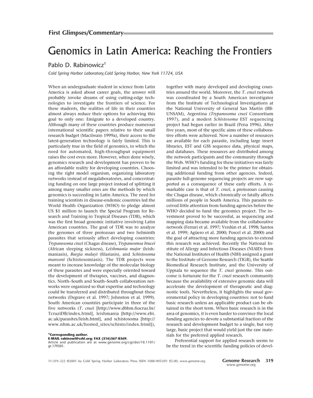 First page of pdf