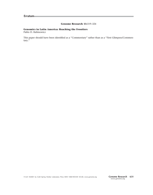 First page of pdf
