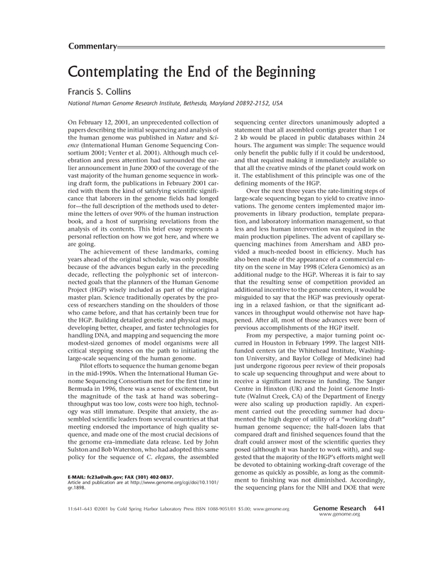 First page of pdf