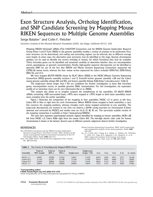 First page of pdf
