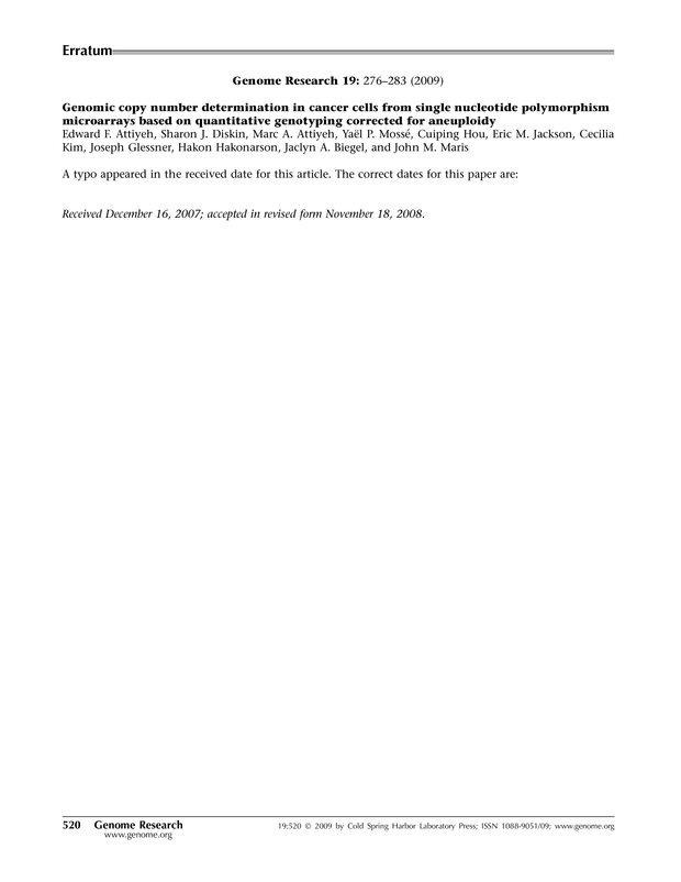 First page of pdf