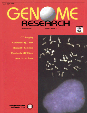 Genome Research Vol 5 Issue 4