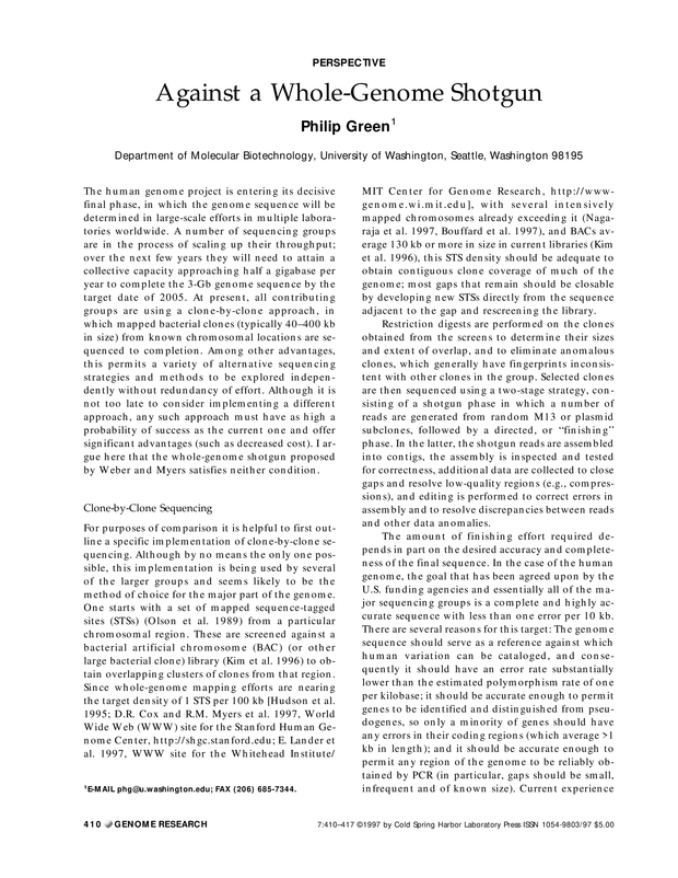 First page of pdf