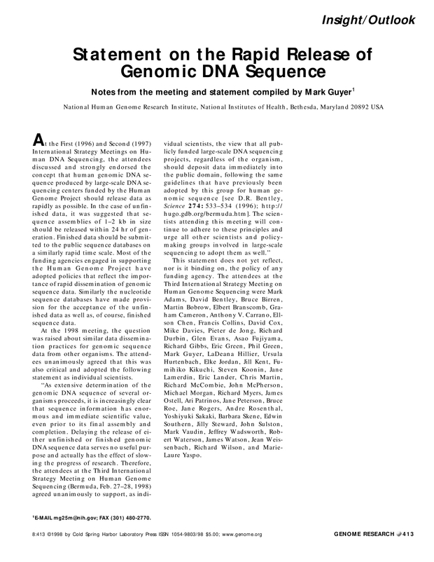 First page of pdf