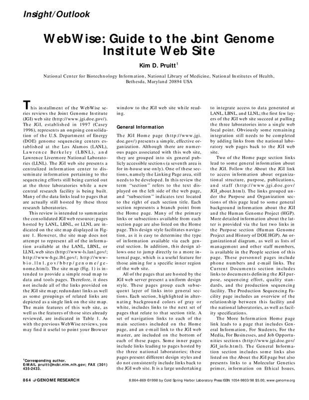 First page of pdf